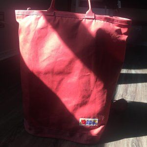 (used) cabin red Fjallraven Vardag Totepack